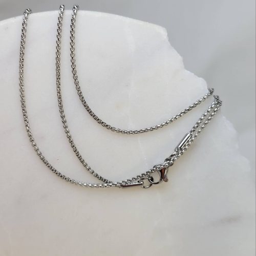 Gümüş kaplama çark zincir