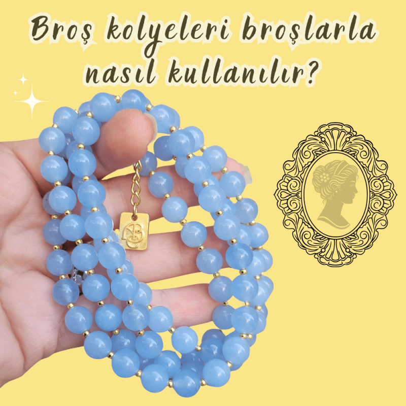 broş kolyesi nasıl kullanılır?