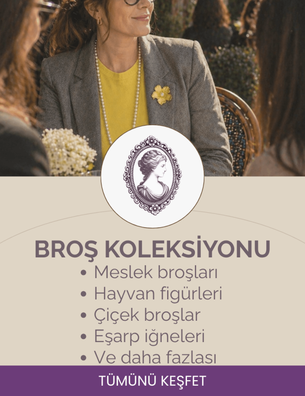 broş koleksiyonu